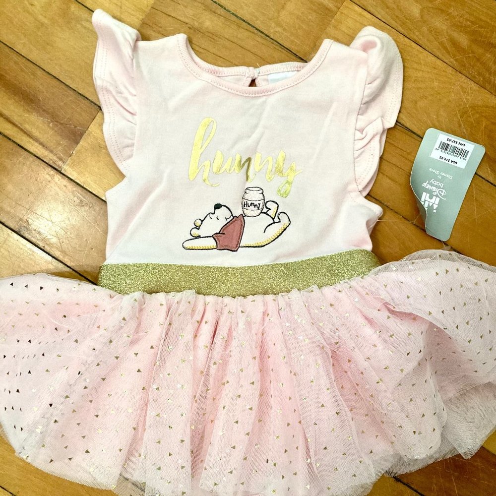 Disney Pink and Gold 'Hunny' Tutu Dress